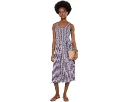 Платье NIC+ZOE NZT Reef Stripe Dani с ярким принтом