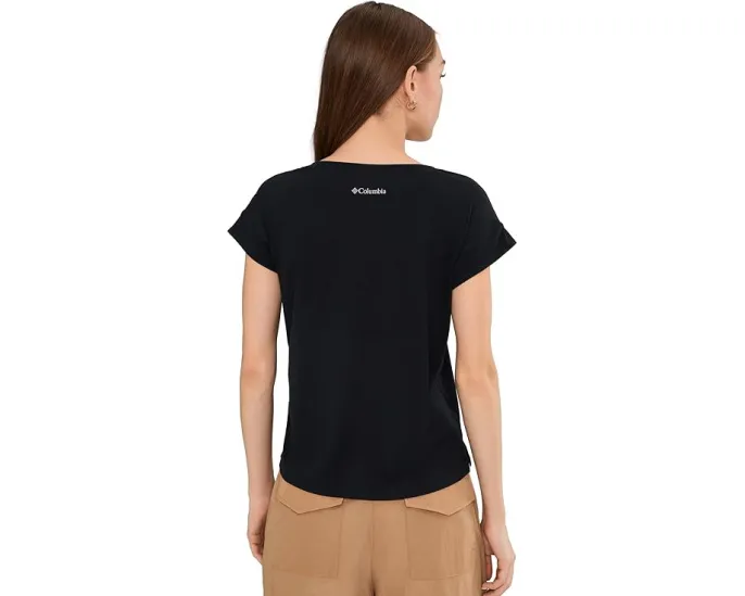 Columbia футболка Daniela Falls с V-образным вырезом и коротким рукавом
