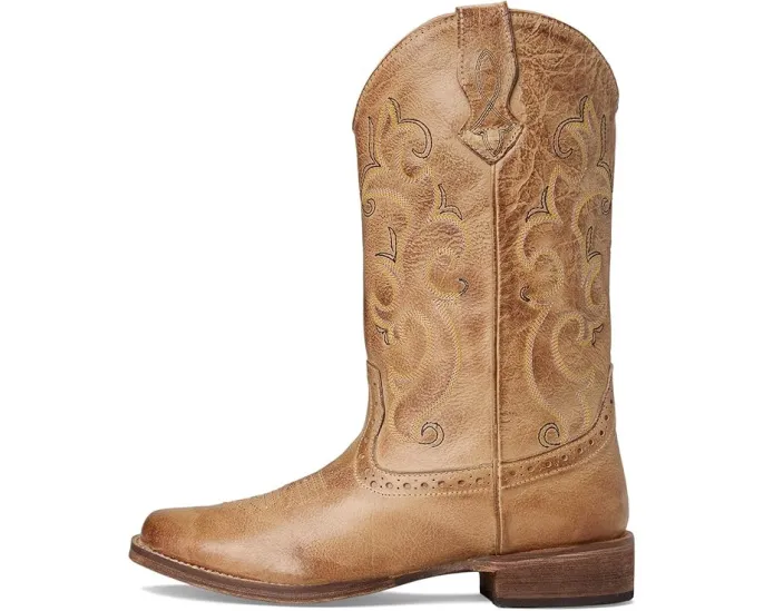 Ковбойские сапоги Roper Classic Cowgirl из мягкой кожи с широким квадратным носком