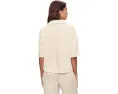 Пижамная блуза Eberjey Tencel Woven с коротким рукавом