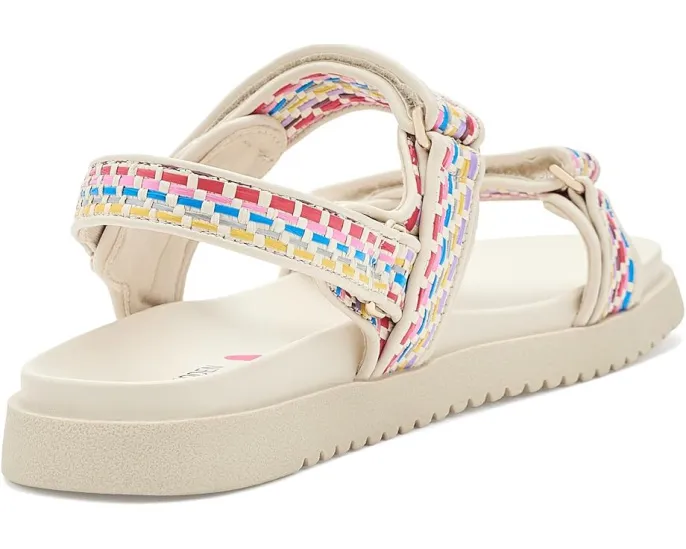 Детские сандалии Steve Madden Mona с регулируемыми ремешками и плоской подошвой