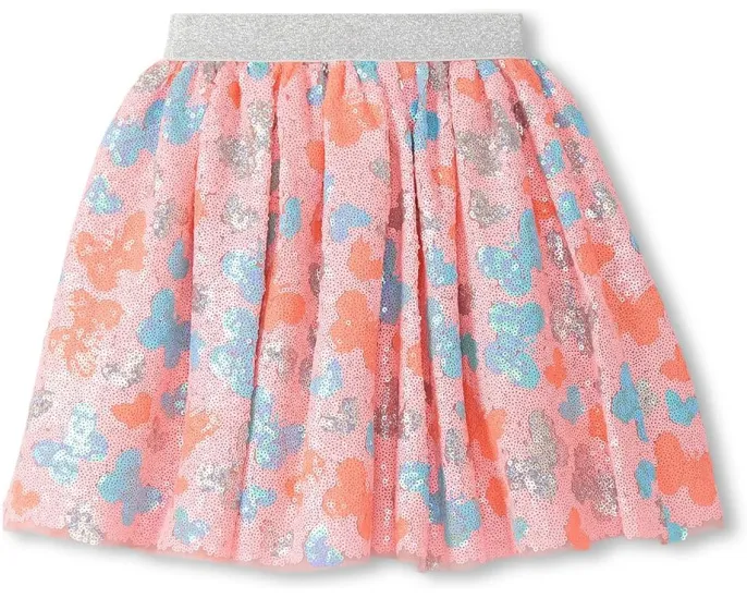 Юбка с пайетками и блестками в виде бабочек Hatley Kids из двойного тюля