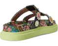 Сандалии Madoxx от Blue by Betsey Johnson на платформе с яркой подошвой и цветочным декором