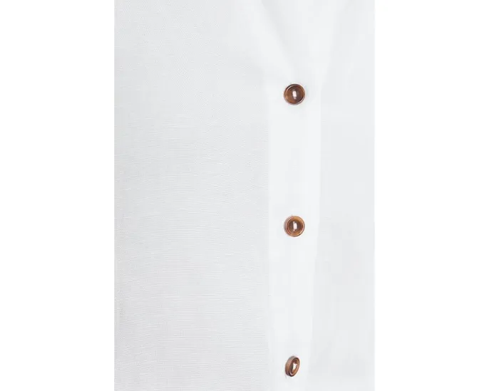 Топ с завязками More Love Linen Sanctuary белый