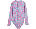 Детский лонгслив для плавания Snapper Rock Tropical Glow с защитой UPF 50+