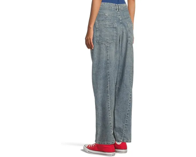 Джинсы Heartland Baggy с прямым кроем и низкой посадкой Free People