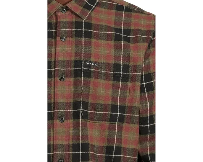 Volcom Caden сорочка из фланели с длинным рукавом и клеткой