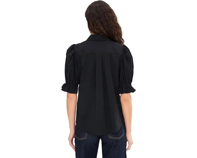 Блуза Liverpool Los Angeles с пышными рукавами до локтя и застежкой на кнопках