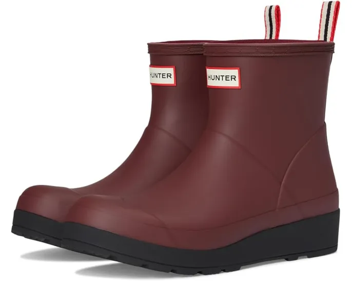 Hunter Play Short непромокаемые короткие сапоги с противоскользящей подошвой