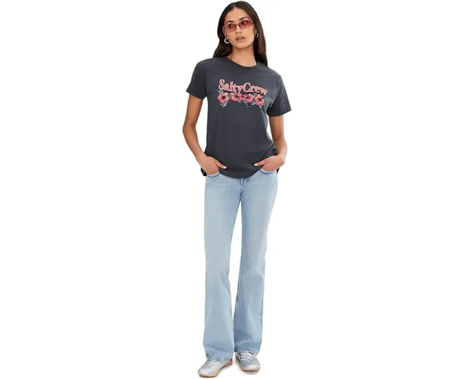 Футболка Vacation oversize с принтом от Salty Crew