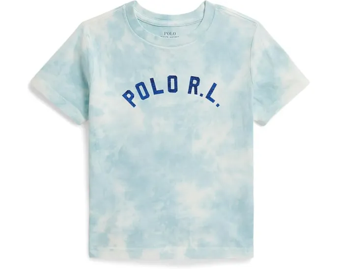 Логотип Tie-Dye модель из хлопка Polo Ralph Lauren с принтом