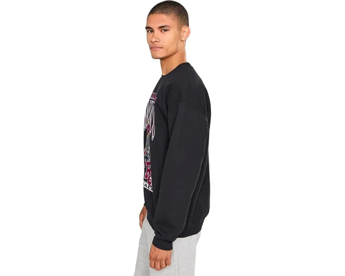 Свитшот Junk Food Clothing San Francisco 49ers с флисом и винтажным шлемом