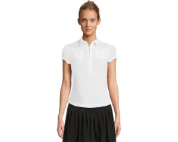 Поло Jamie Sadock Solid Sunsense с сетчатой вставкой и защитой SPF