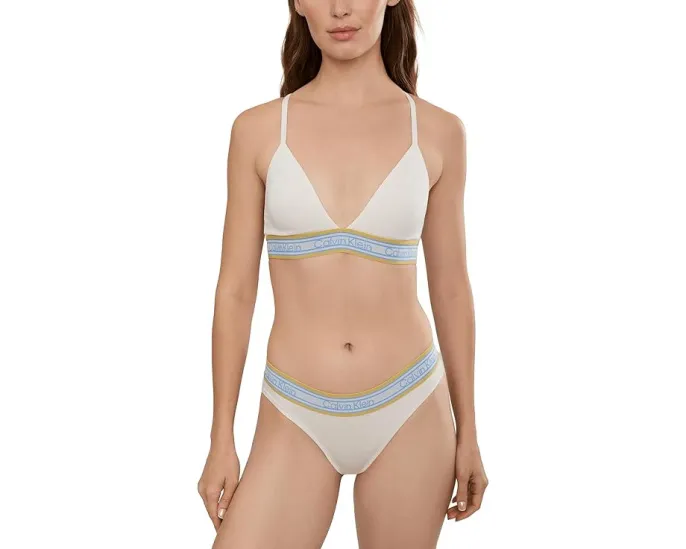 Calvin Klein бикини Icon Cotton Modal Stripe