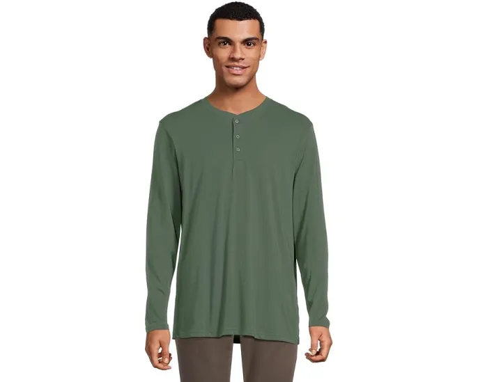 Хенли PACT Softspun Long Sleeve из органического хлопка
