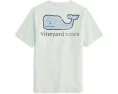 Футболка Vineyard Vines Kids Pirate Map Whale с короткими рукавами и принтом кита