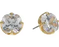 Серьги Kate Spade New York 10 мм Spade Flower с цирконием