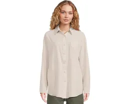 Рубашка Railay Oversized Button Down с защитой UPF 50+ и карманами Prana