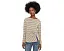 Топ Long Sleeve Boatneck Knit w/ Twist Detail Liverpool Los Angeles с полосатой вязкой