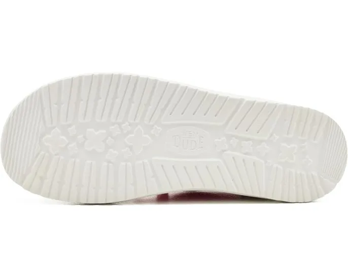 Hey Dude Kids Wally Funk Prep Plaid слипоны в клетку с эластичной шнуровкой