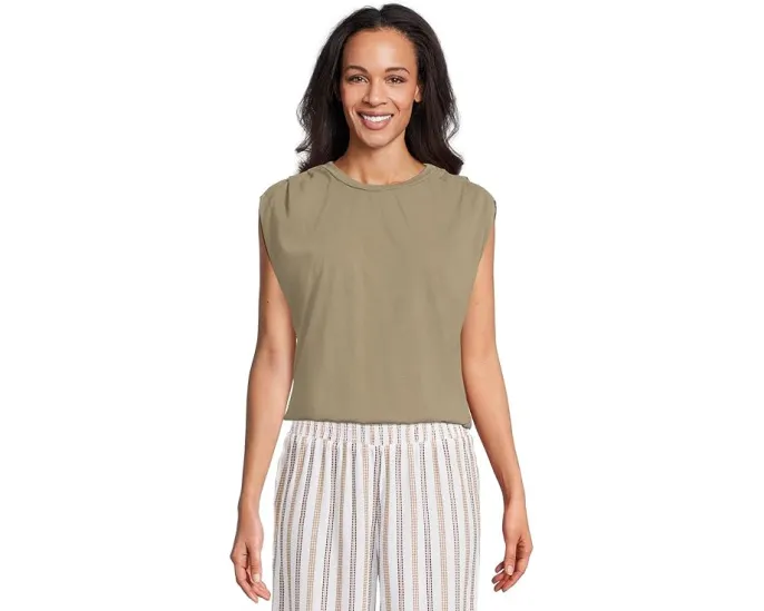 Топ Michael Stars Luca без рукавов с пузырчатым подолом