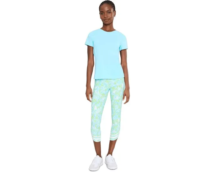 Белая футболка Bria Active Tee UPF 50+ от Lilly Pulitzer
