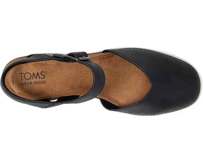 TOMS Туфли Jaclyn на устойчивом каблуке с ремешком и пряжкой