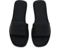Tory Burch шлепанцы Double T Sport с принтом