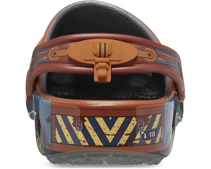 Кроксы Crocs Cars Mater Classic Clog для детей с ремешком и вентиляцией