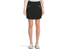 Юбка-шорты Elegante 17 дюймов (43 см) с карманами на молнии