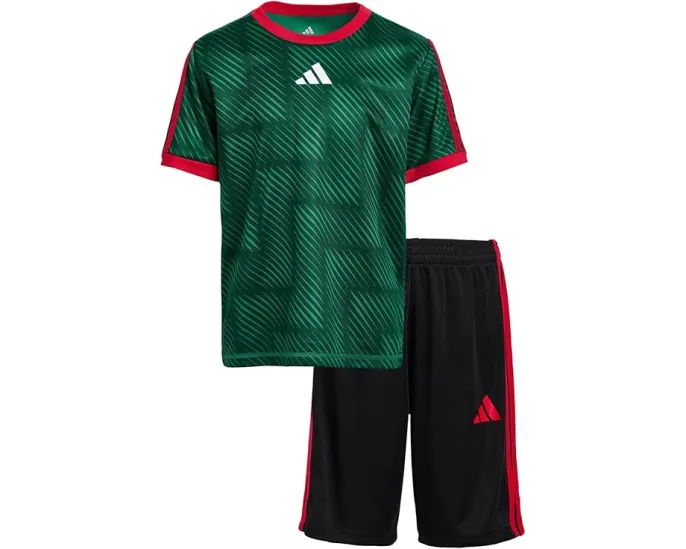 Adidas Футбольный комплект Aop для малышей с принтом