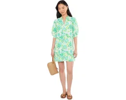 Платье Lilly Pulitzer Mialeigh с рукавом три четверти из льна