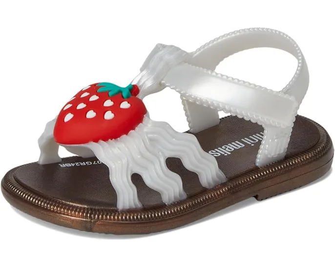 Детские сандалии Mini Melissa Hip с регулируемой застежкой и фруктовым ароматом