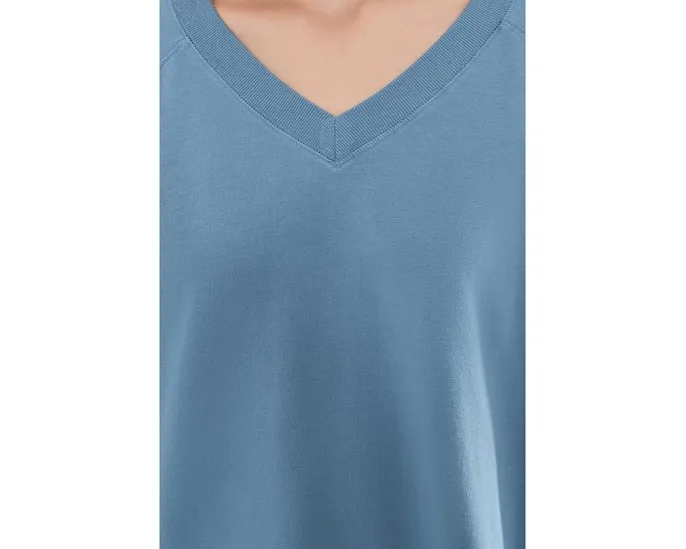 Свитшот Mod-o-doc с V-образным вырезом и длинными рукавами