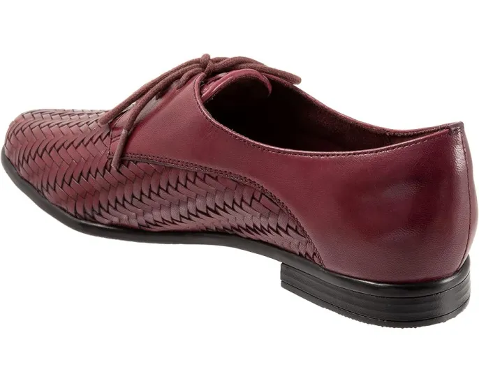 Туфли Trotters Lizzie Herringbone оксфорды с острым носком и резиновой подошвой
