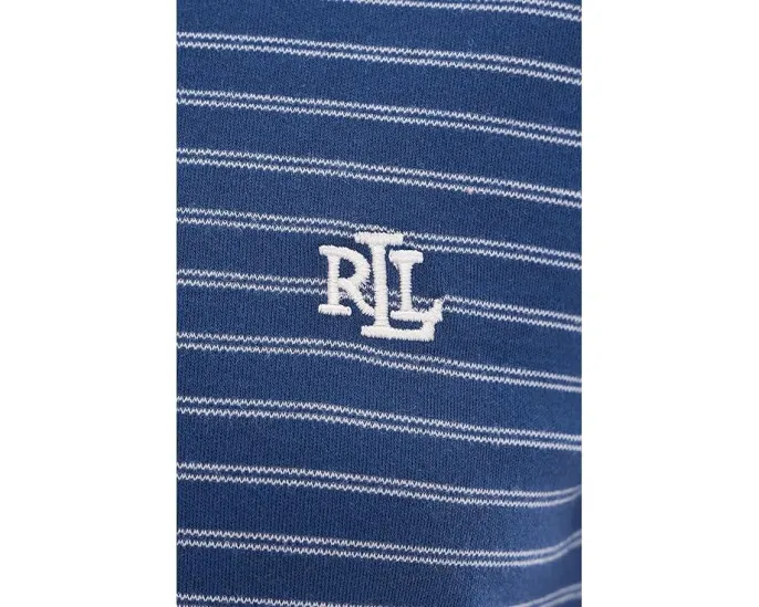 Футболка для сна Lauren Ralph Lauren с коротким рукавом из мягкого интерлока