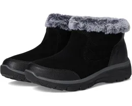 SKECHERS Easy Going ботинки без шнуровки с стеганым голенищем и искусственным мехом