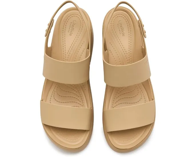 Босоножки Crocs Brooklyn Sky на платформе с технологией комфорта LiteRide