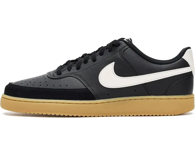 Кроссовки Nike Court Vision Low с ретро-дизайном и резиновой подошвой