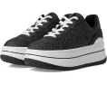 Кроссовки MICHAEL Michael Kors Hayes Lace Up на платформе с металлическим ПВХ верхом