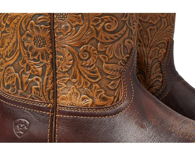 Ariat Anthem Savanna ковбойские сапоги с вышивкой и квадратным носком