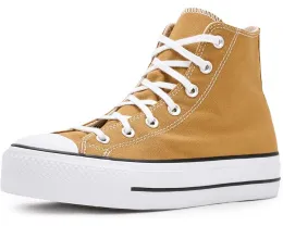 Converse Chuck Taylor All Star Lift Platform High-Top с высокой платформой и круглым носком
