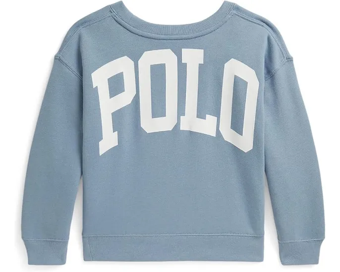 Худи Polo Ralph Lauren Kids из махровой ткани с логотипом на груди и спине
