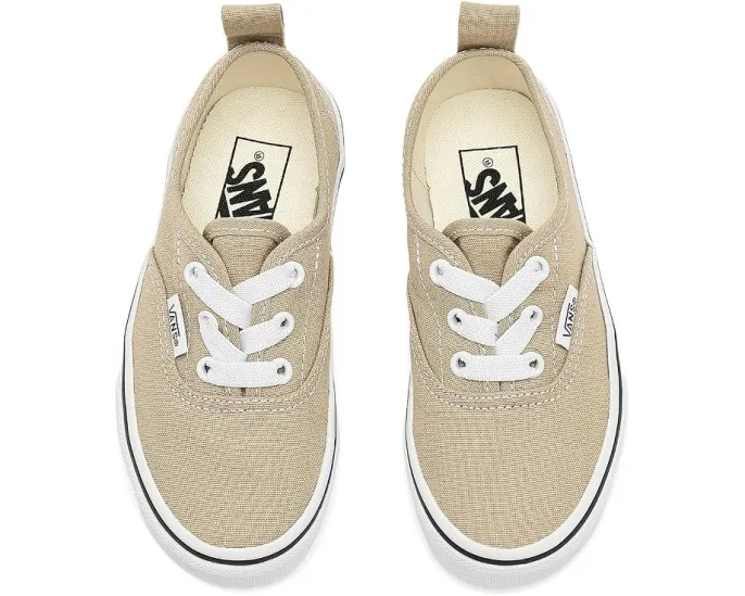Детские кроссовки Vans Authentic с эластичными шнурками