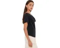 Топ Waterfall Cowl Neck Free We The Free черный с запахом