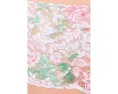 Printed Signature Lace Retro Thong
