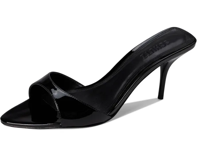 Туфли Schutz Elodie на шпильке с открытым носком из кожи