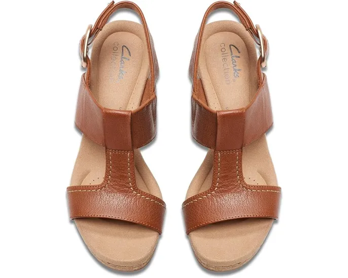 Босоножки Clarks Giselle Style на платформе с квадратным каблуком