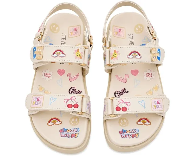 Детские сандалии Steve Madden Mona с застежкой на липучке