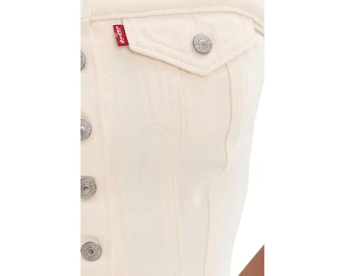 Топ-труба Levi's Premium Denim Tube Vest из денима с съемными бретелями